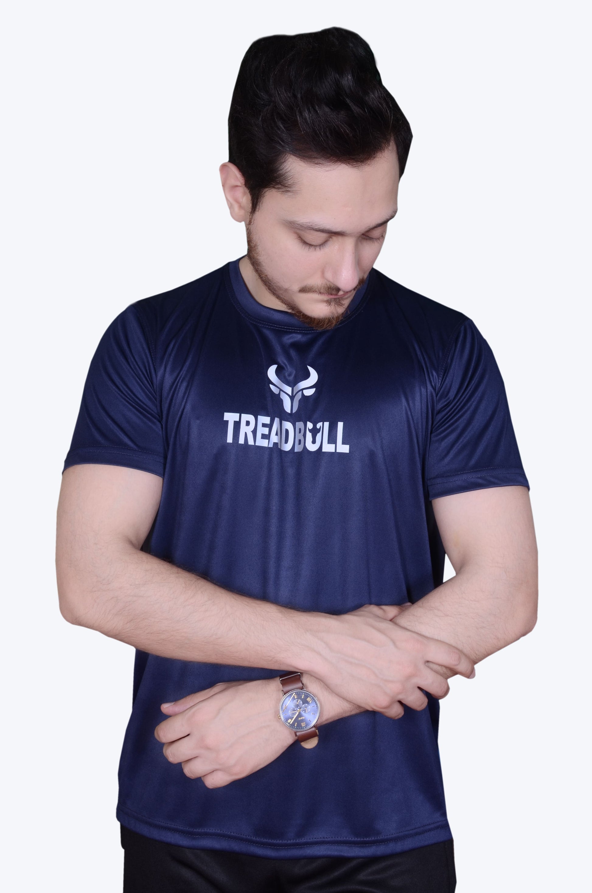 T-shirtblue-Treadbull