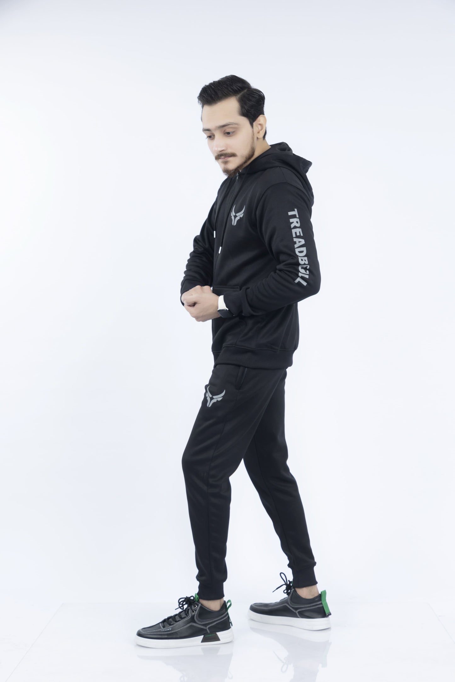 Premium Hype Tracksuit - Black