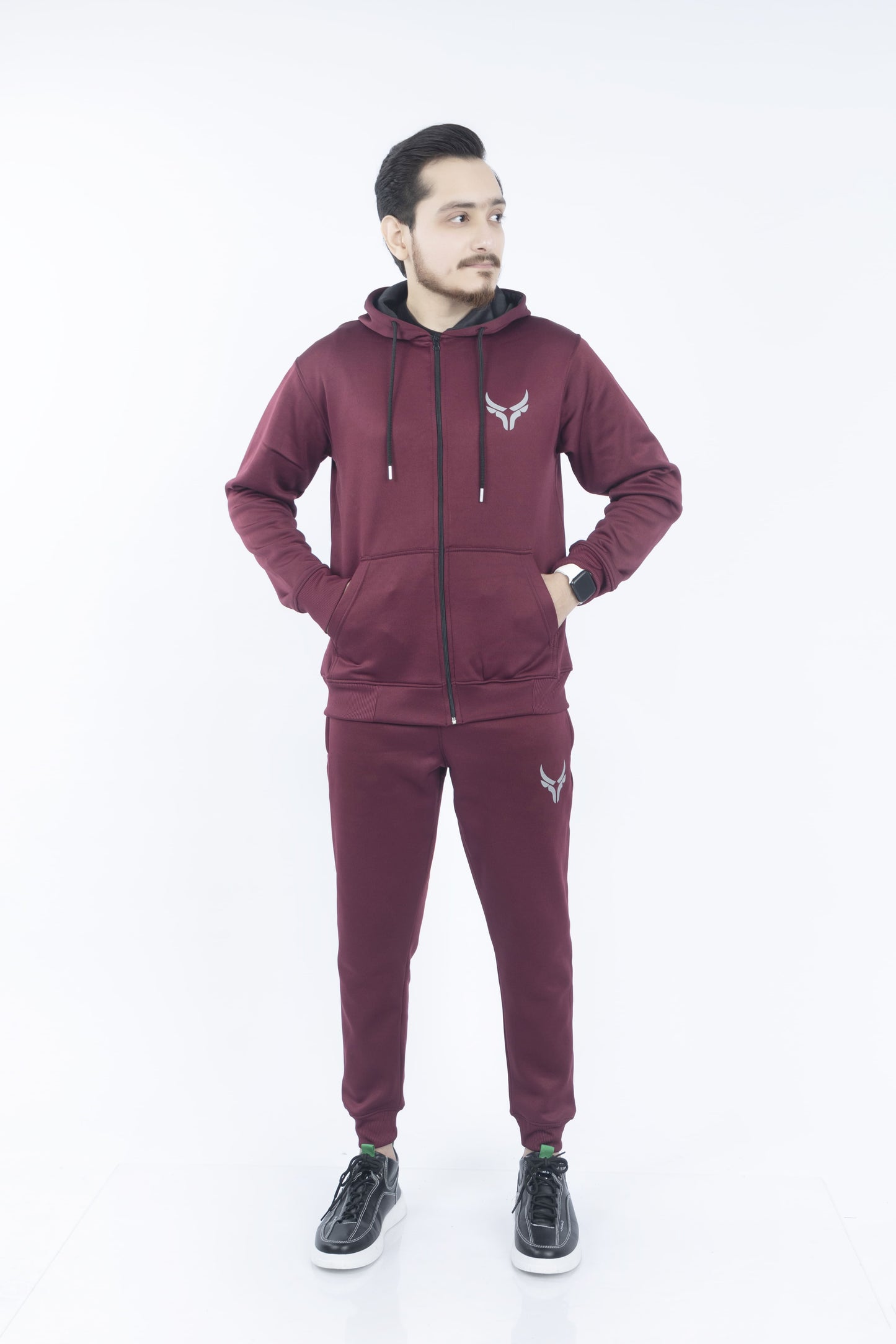 Performance Quickdry Tracksuit - Maroon